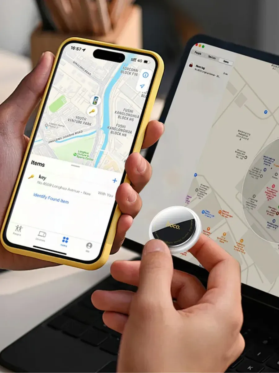 GPS трекер метка для отслеживания Hoco — фото 2