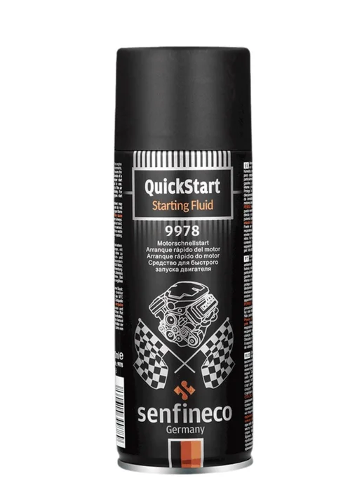 SENFINECO Быстрый старт аэрозоль для запуска двигателя 450 ml 9978, 450 мл, фото 3
