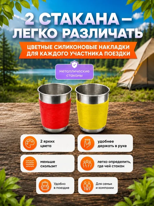 Зарница Набор туристической посуды на 4 человека, вариант, фото 3