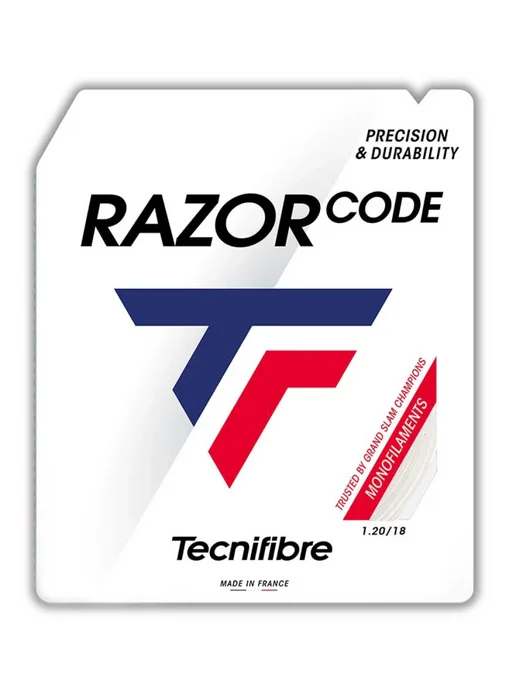 Tecnifibre Струна для тенниса Razor Code 12м, White, 1.30, 12 м, фото 4