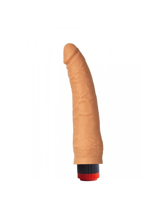 Lovetoy Реалистичный фаллос с вибрацией, бежевый, фото 4