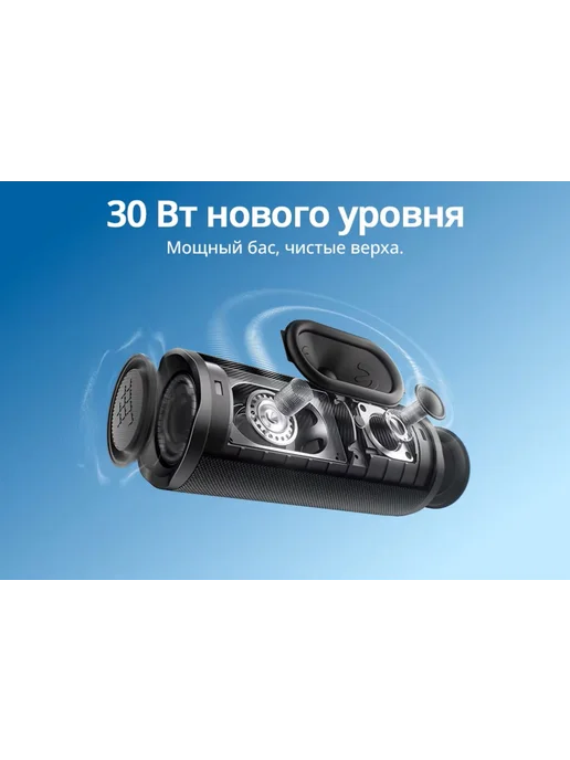 TRONSMART Портативная колонка Mirtune C3, синий, синий, фото 2