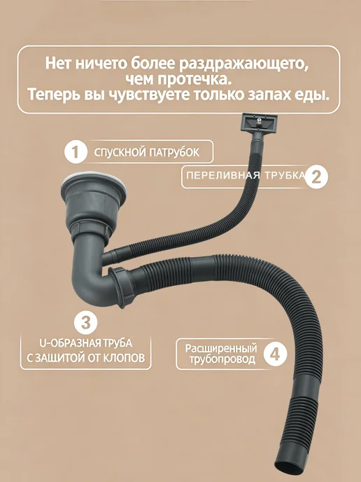 wermixer Раковина для кухни нержавейка врезная 50x50, 50x50, фото 4