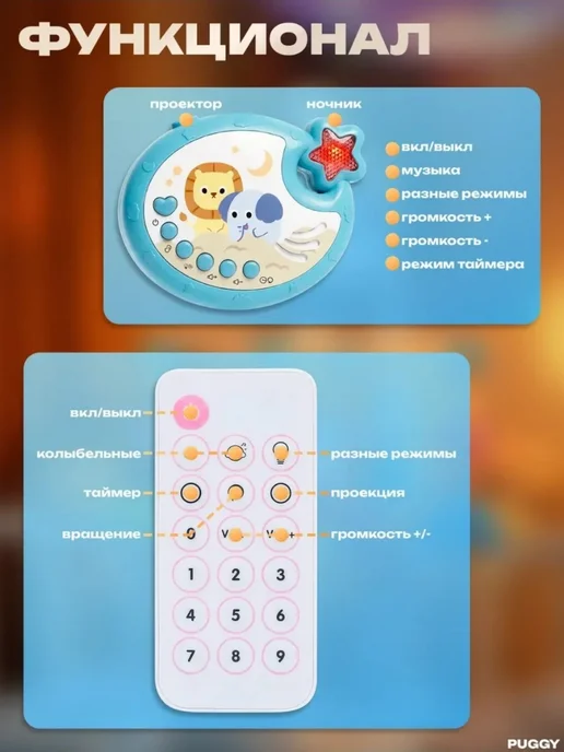 Мобиль в кроватку для новорожденных, вариант, фото 4