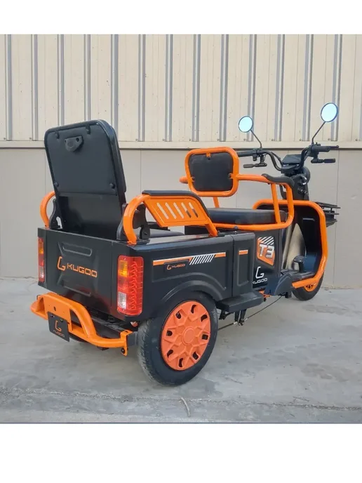 Электроскутер трехколесный Kugoo T3 500W, 60V 20.8AH, 500 Вт, фото 5