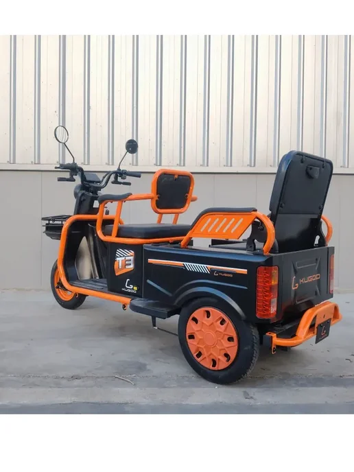 Электроскутер трехколесный Kugoo T3 500W, 60V 20.8AH, 500 Вт, фото 6