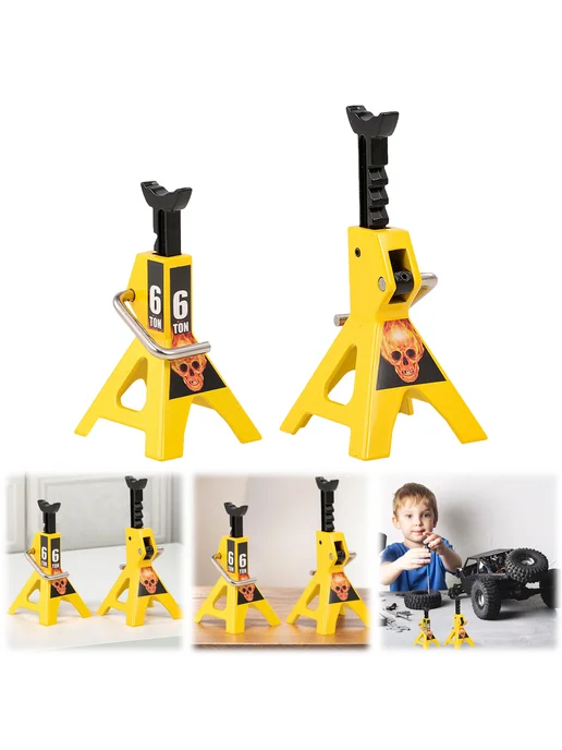 2шт. подъемник для RC Crawler 1 10 для 6T, регулируемая высо, 2 шт, фото 2