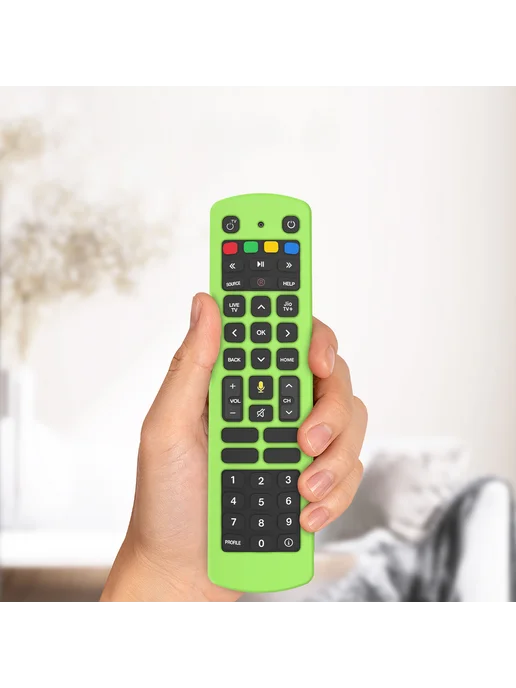 Силиконовый чехол для Jio TV лампярный зелёный, зеленый, фото 8
