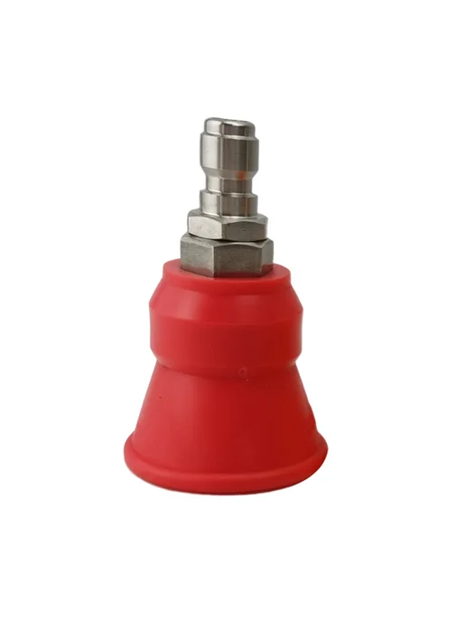 Расширитель для высокого давления с Rubber Washer, нерж stee, красный