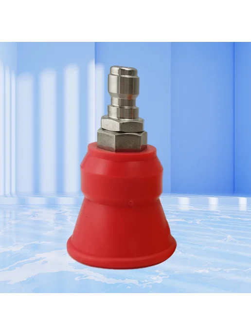 Расширитель для высокого давления с Rubber Washer, нерж stee, красный, фото 2