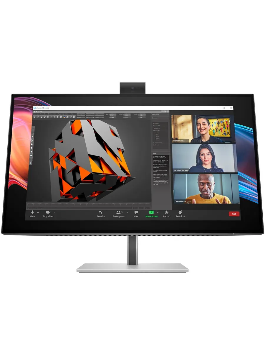 HP Монитор 27" Series 7 Pro 727pm черный IPS