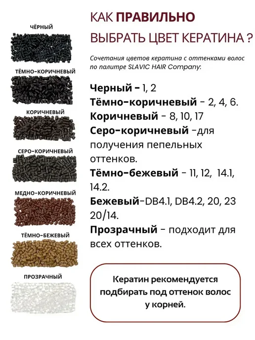 SLAVIC HAIR Сompany Тугоплавкий Итальянский кератин для наращивания волос прозра…, 250 г, фото 6